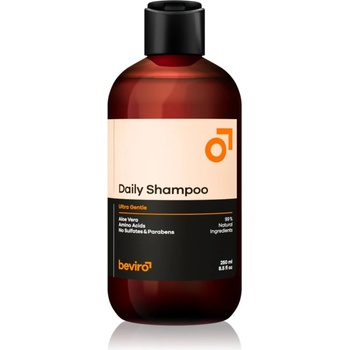 Beviro Daily Shampoo Ultra Gentle шампоан за мъже с алое вера Ultra Gentle 250ml