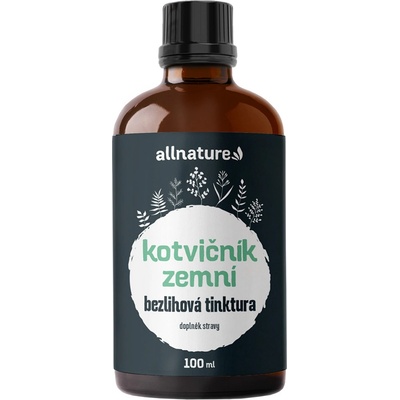 Allnature Kotvičník bezlihová tinktura 100 ml