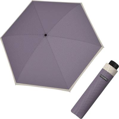 Doppler Havanna Fiber CHEVRON Lilac dámsky skladací dáždnik