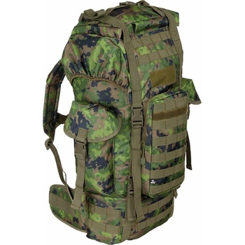 MFH bojový Molle polstrovaný + ALU výstuha flecktarn 65 l