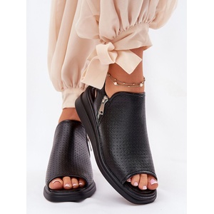 Step in style Дамски сандали на платформа и ток модел 211945 Step in style