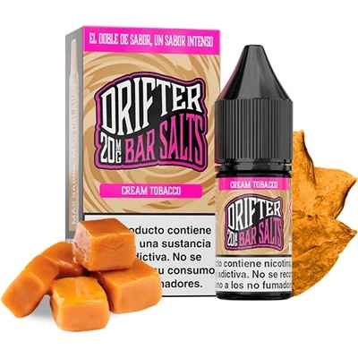 Juice Sauz Drifter Bar Salts Cream Tobacco