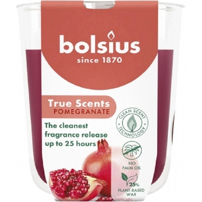 Bolsius TRUE SCENTS granátové jablko 125g