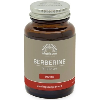 Mattisson Healthstyle Berberine Rebersa, 500 mg, 60 капсули, Mattisson Healthstyle (MT2618)