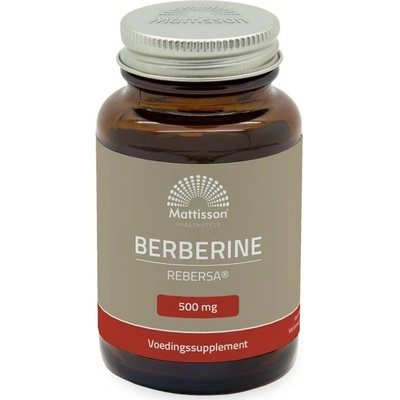 Mattisson Healthstyle Berberine Rebersa, 500 mg, 60 капсули, Mattisson Healthstyle (MT2618)