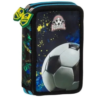 Football 20 ученически несесер с 2 ципа, ПЪЛЕН