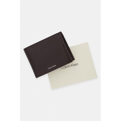 Calvin Klein портфейл RFID мъжки от кожа (LV04D1241G)