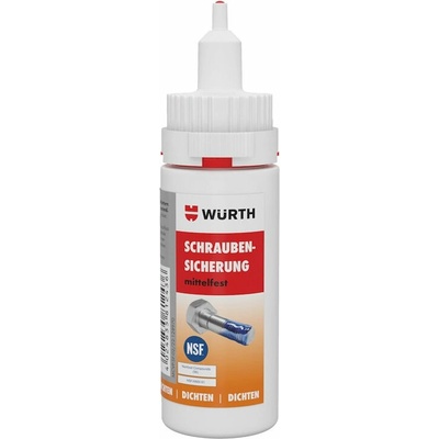 Würth Lepidlo na stredne pevné zaistenie závitov DOS modré 25 g