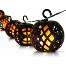 Garden King Solární světelný LED řetěz 6 luceren teplá bílá SL-1013