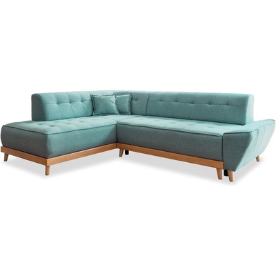 Miuform Тюркоаз разтегателен ъглов диван (ляв ъгъл) Dazzling Daisy - Miuform (Dazzling Daisy HAEECL-2QBKR LA75)