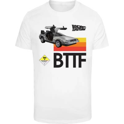 MERCHCODE Тениска Retro 85 BTTF Tee white XXLUB-MC938-00220 - , размер XS