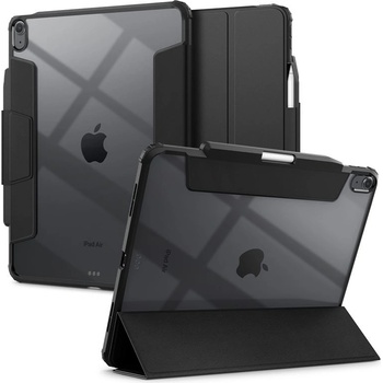 Spigen Ultra Hybrid Pro Case - удароустойчив хибриден кейс от най-висок клас за iPad Air 13 (2024) (черен)