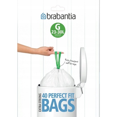 Brabantia PerfectFit pytle 23-30 L G – 40ks sáčků v roli 18µm