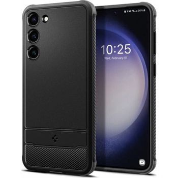 Pouzdro Spigen Spigen Rugged Armor, - Samsung Galaxy S23+ černé