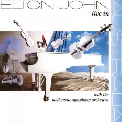 JOHN ELTON - LIVE IN AUSTRALIA WITH THE LP