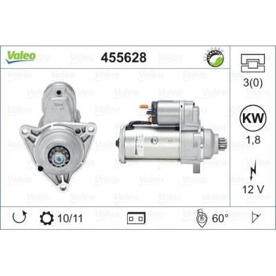 VALEO Startér VALEO RE-GEN REMANUFACTURED 455628