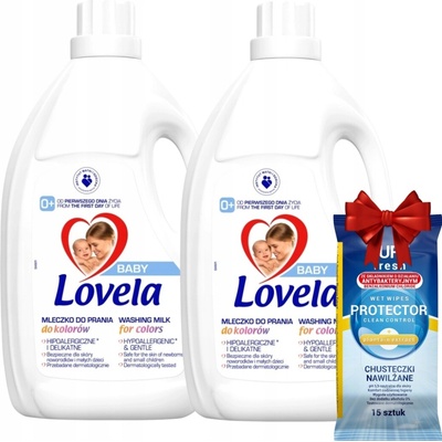 Lovela Baby Color Hypoalergénne ml ieko prací gél 2 x 4,5 l 100 PD