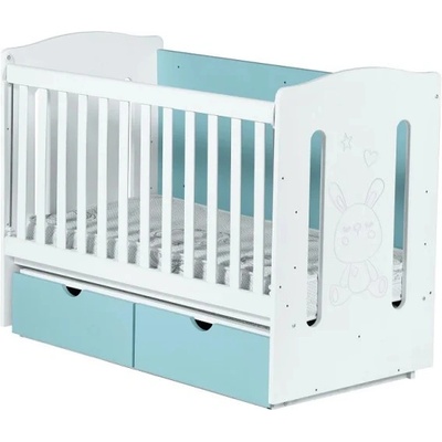 Дейзи Нов Кошара от МДФ Redo 60/120 бял+син