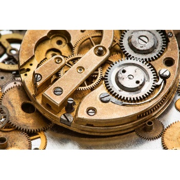 DIMEX ART s. r. o Флизелинов фототапет античен хронометър 375 x 250 см