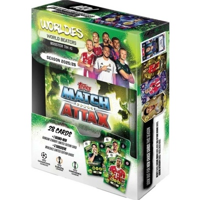 Topps 2025/26 Match Attax UEFA Champions League World Beaters Booster Tin
