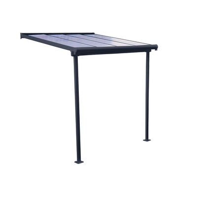 Palram Алуминиев сенник за тераса Sierra Palram - Canopia 2, 3 x 2, 3 м сив (PAL703347)
