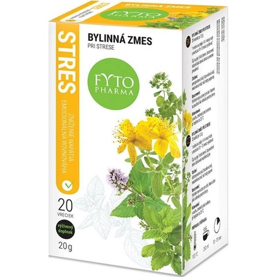 Fytopharma bylinný čaj stres 20 x 1 g