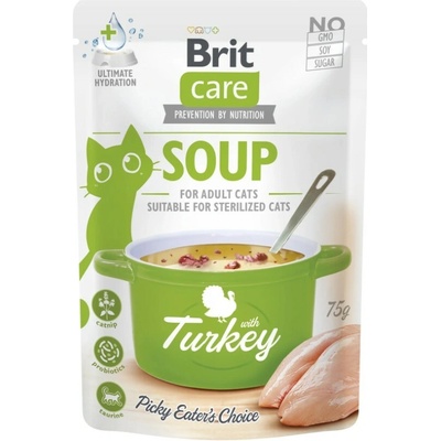 Brit Care Cat Soup with Turkey 75 g