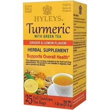 HYLEYS Turmeric Green Herbal Suppl. Ginger & Lemon 25 x 1,5 g