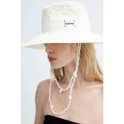 LE SH KA headwear широкопола капела дамска от сплетена материя SEASHEEL LONDON (SEASHEELLONDON)