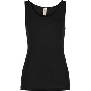 Engel Дамско копринено термобельо Engel Women's Tank Top Merino base layer - Black - размер 34/36 (EU) (114-0520-0311)