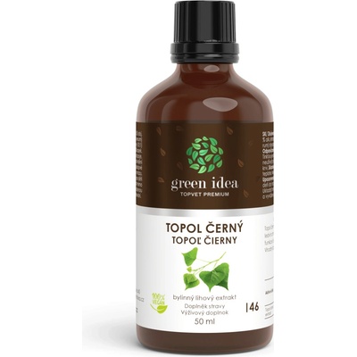 Green Idea Topol černý 50 ml