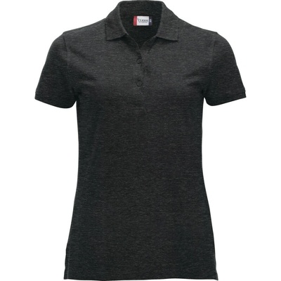 CLIQUE Polokošile Classic Marion S S těžká bavlna krátký rukáv dámská COT67824602100 anthracite