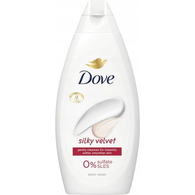 Dove Silky Velvet sprchový gél 450 ml