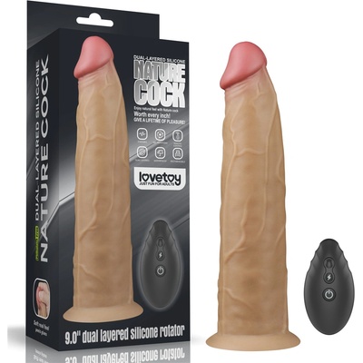 LoveToy Vibrátor Nature Cock Rotator 9