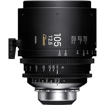 SIGMA CINE 105 mm T2.5 FF CLASSIC F/AP2 (METRIC) iTechnology Arri PL