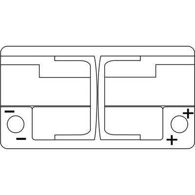 Centra 12V 105Ah 850A CA1050