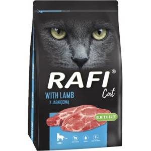 Dolina Noteci RAFI Adult CAT DRY LAMB - суха храна за котки с агне 7 кг - Полша 25101272