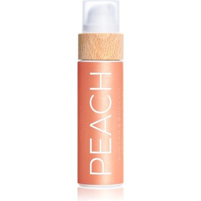 COCOSOLIS PEACH масло за грижа и придобиване на тен с аромат Peach 100ml