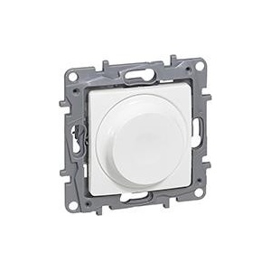LEGRAND Димер ротативен R5-300W L5-300VA LED5-75W цвят Бял Niloe - 764588 (764588)