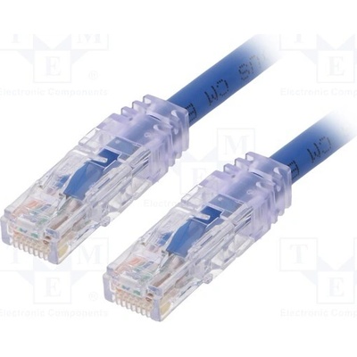 Panduit UTP6AX1MBU Patch U/UTP Kat: 6a RJ45 vidlice z obou stran drát
