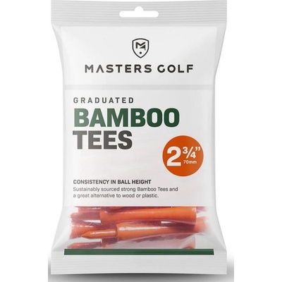 Masters Bamboo Graduated Dřevěná Týčka Oranžová 70mm, 20ks – Zboží Dáma