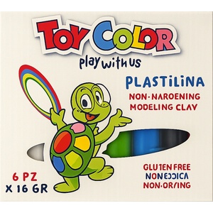 Toy Color Пластилин Toy Color 6 цв