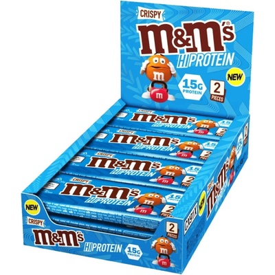 Snickers and Mars Crispy M&M's HiProtein Bar [12 x 51 грама]