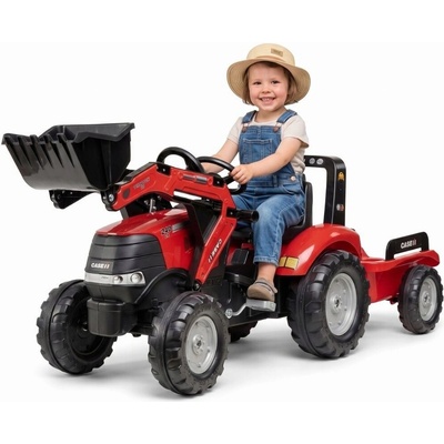 Falk FALK Šlapací traktor Case IH Puma 240CVX s vlečkou FA 996AB
