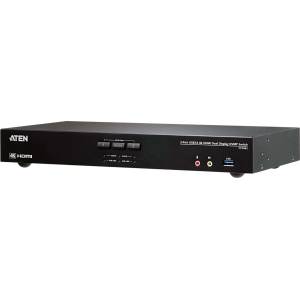 ATEN 2-портов usb 3.0 4k hdmi превключвател kvmp с два дисплея cs1842-at-g (cs1842-at-g)