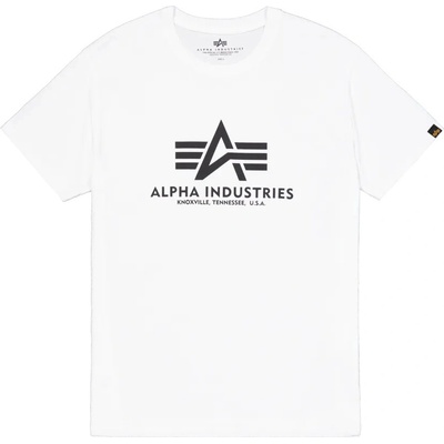 Alpha Industries tričko Big logo white