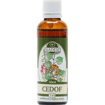 Naděje Cedof tinktúra z bylín T49 50 ml