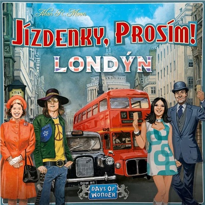 Asmodee Jízdenky, prosím! Londýn