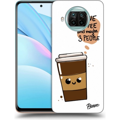 Pouzdro Picasee silikonové Xiaomi Mi 10T Lite - Cute coffee čiré