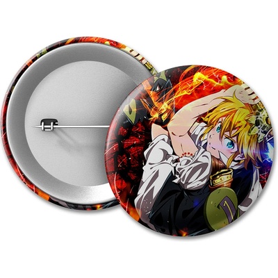 Nanatsu no Taizai placka Meliodas in Action 50 mm